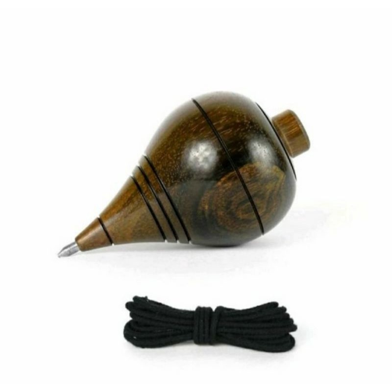 Pião premium- Profissional de Madeira Linha Premium classe A Artesanal Retrô O Mais Lindo do Brasil com ponta fina + fieira (pinhão)