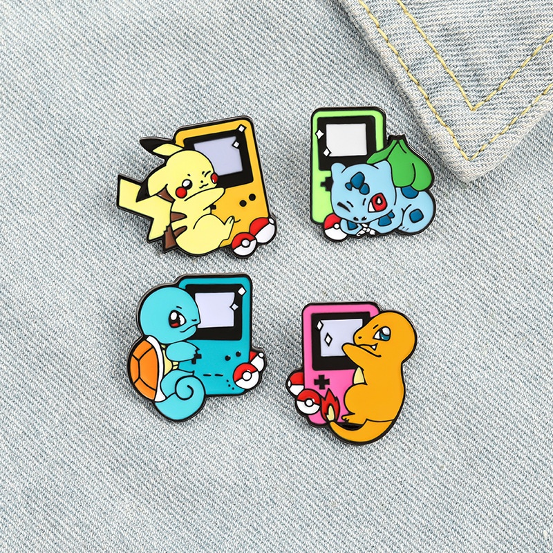 Broche Decorativo Pokemon Fofo Dos Desenhos Animados - Escorrega o Preço