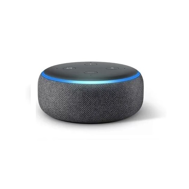 Alexa EchoDot 3ª Geração Smart Speaker Amazon Preto Português