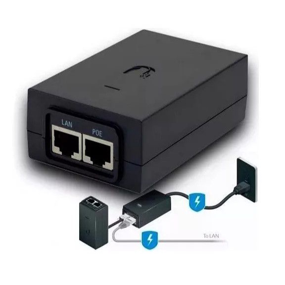 Fonte 24V 0,5A Poe-24-12W Ubiquiti Original