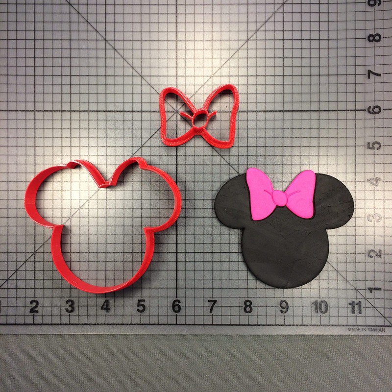 Cortador  Minnie 102 Criarte 3d 4,5cm