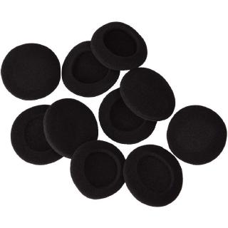 10pcs 50mm Almofada De Espuma De Reposição Para Fone De Ouvido