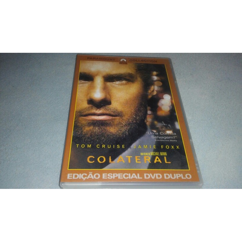 Dvd Colateral Tom Cruise Duplo Usado Bom Estado Original