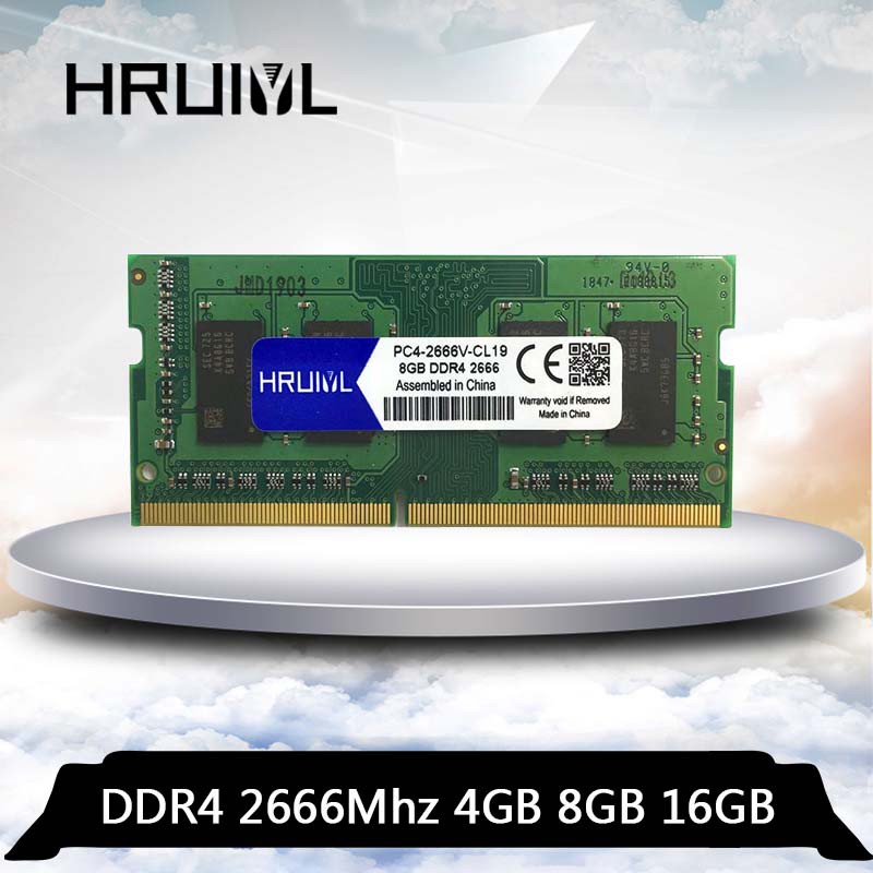 HRUIYL ddr 4 4GB 8GB 16GB RAM 2666V 266mhz Memória De Computador ...