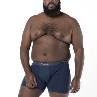 Cueca Boxer De Algodão Plus Size - Torp