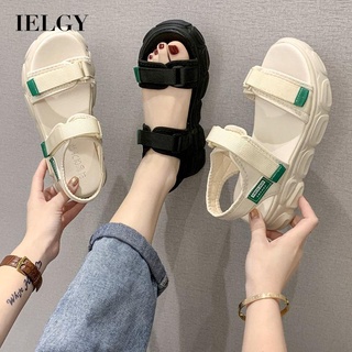 Sandálias Esportivas Casuais Femininas Com Velcro IELGY