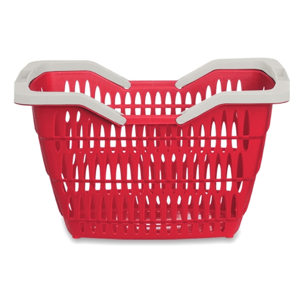 Cesta Plastica Com Alcas 12l - Usual Utilidades