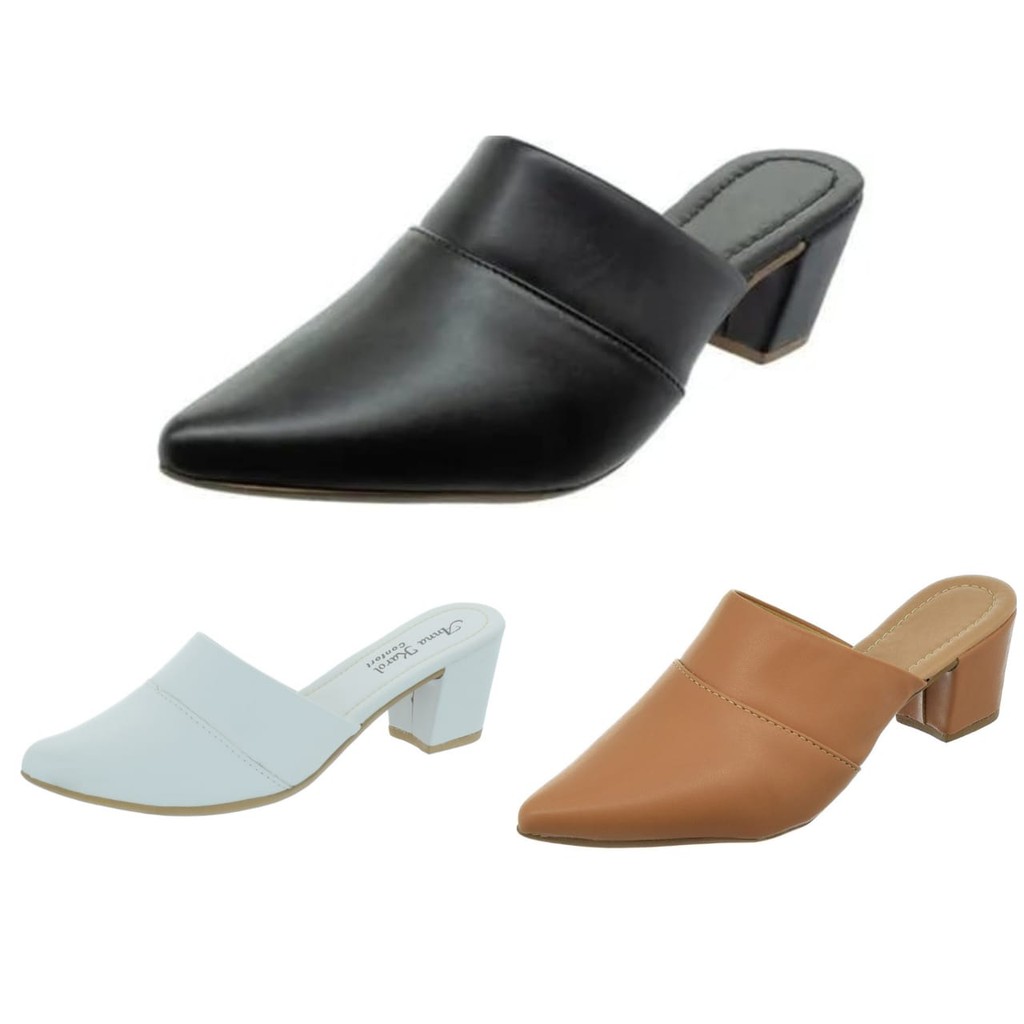 Scarpin mule sale salto grosso