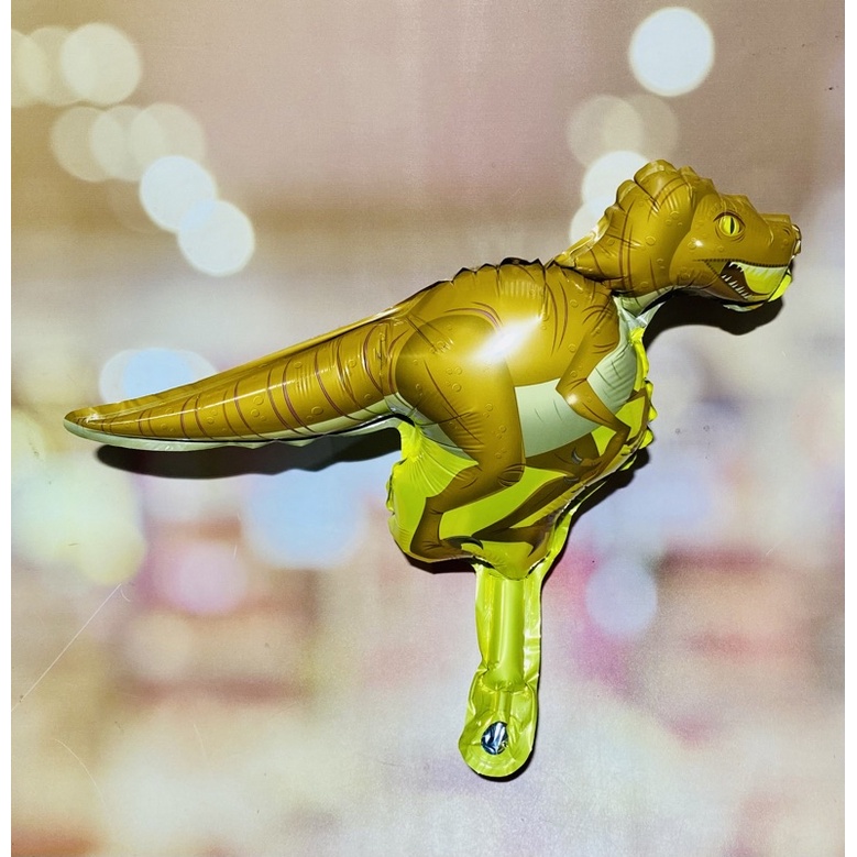 balão festa dinossauro 30 cm  decoracao dinossauros velociraptor cod 02 em Oferta na Shopee