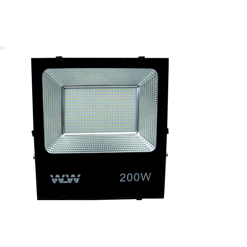 Refletor Holofote Led 200w Smd Branco Frio Bivolt 400 Leds