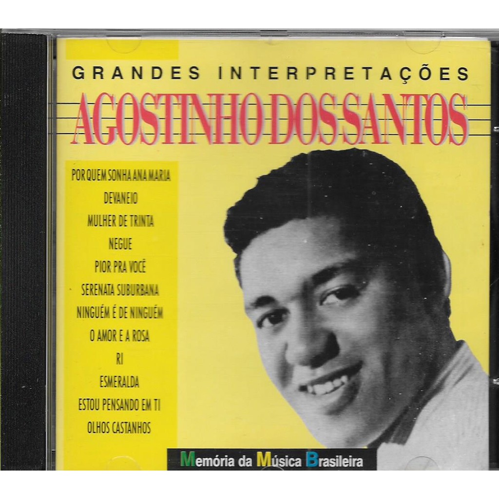 Agostinho dos Santos - Cd Grandes Interpretações - Sucessos