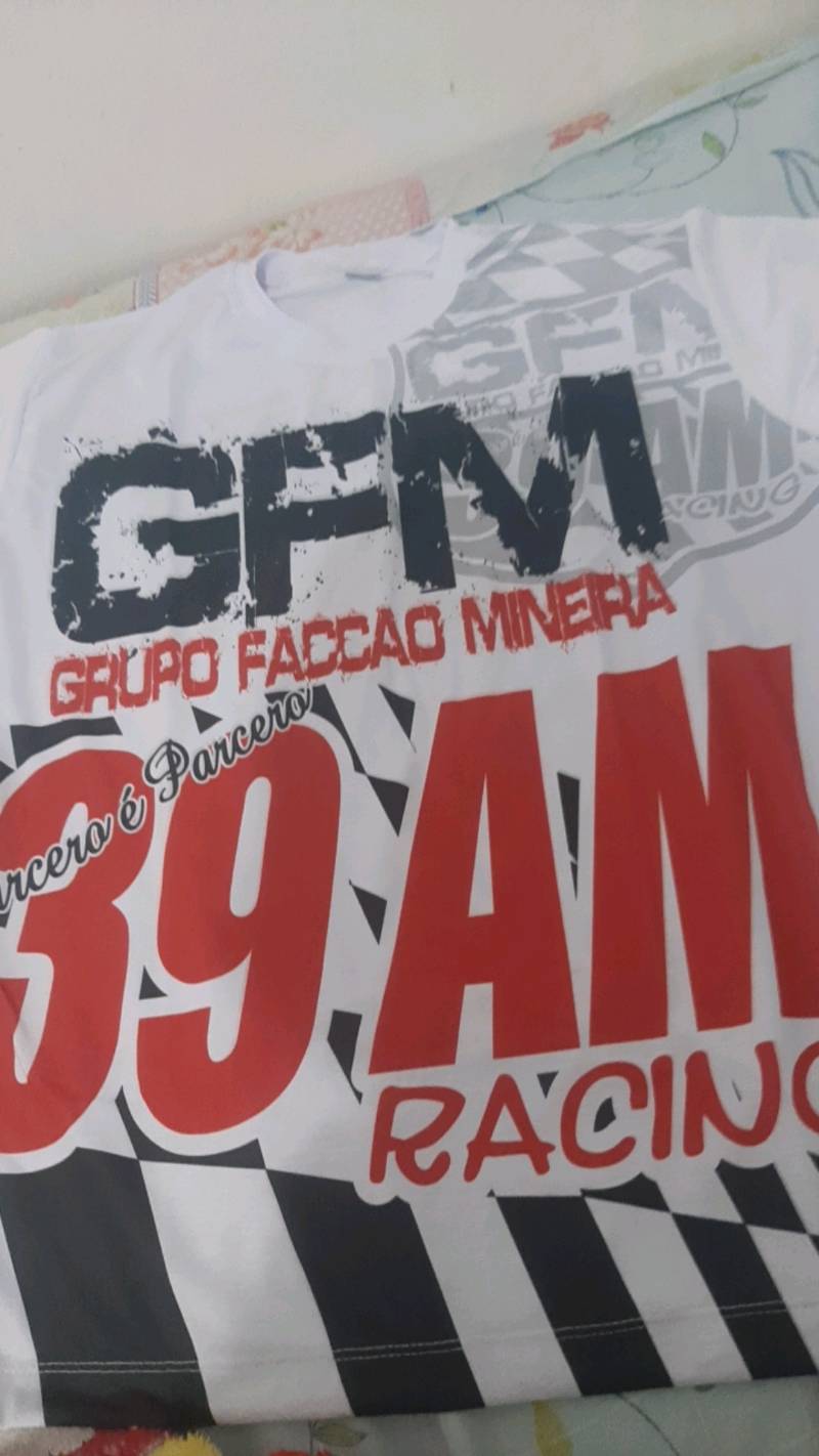 Excellent Irregularities skeleton Camiseta GFM | Shopee Brasil