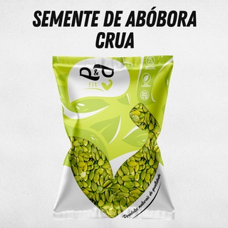 Semente de Abóbora Crua Sem Casca 100g - P&P FIT