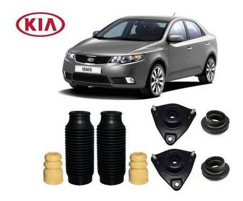 Par Kit Coxim Rolamento Dianteiro Cerato 2009 2010 2011 2012 2013 2014