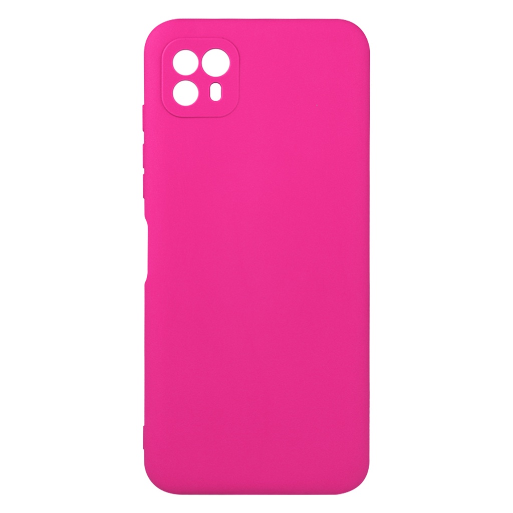 Capinha Capa Rosa Pink Fosca Lisa Premium Celular compatível Moto G50 5G XT2137 - Cell In Power25