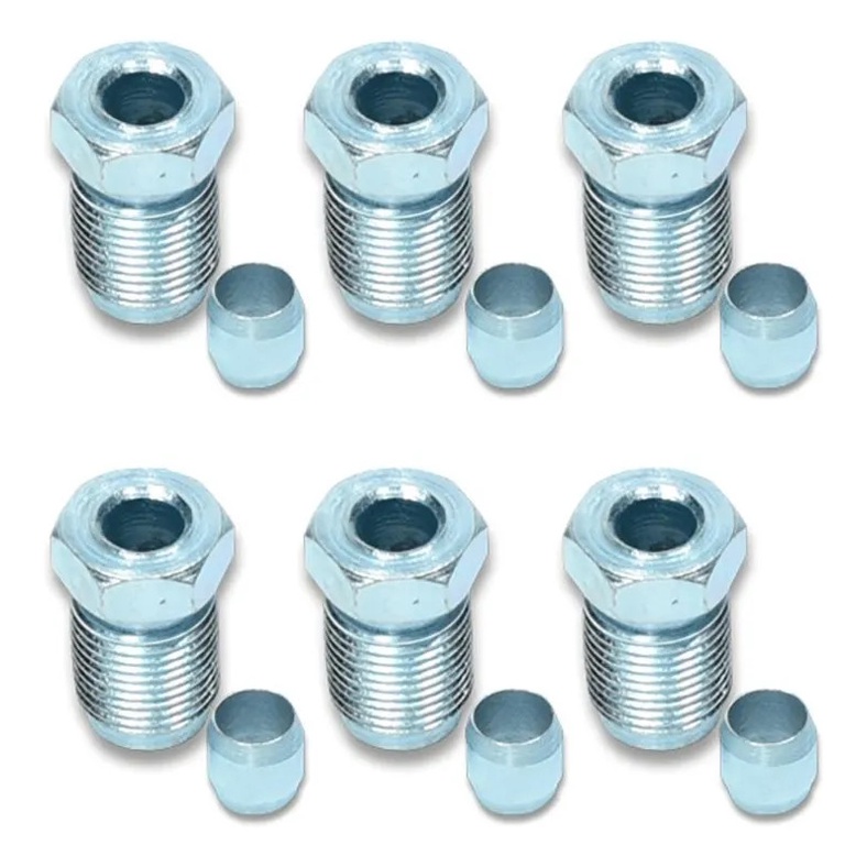 Niple E Anilha Para Vedação Jogo Com 6 Pares em Oferta na Shopee