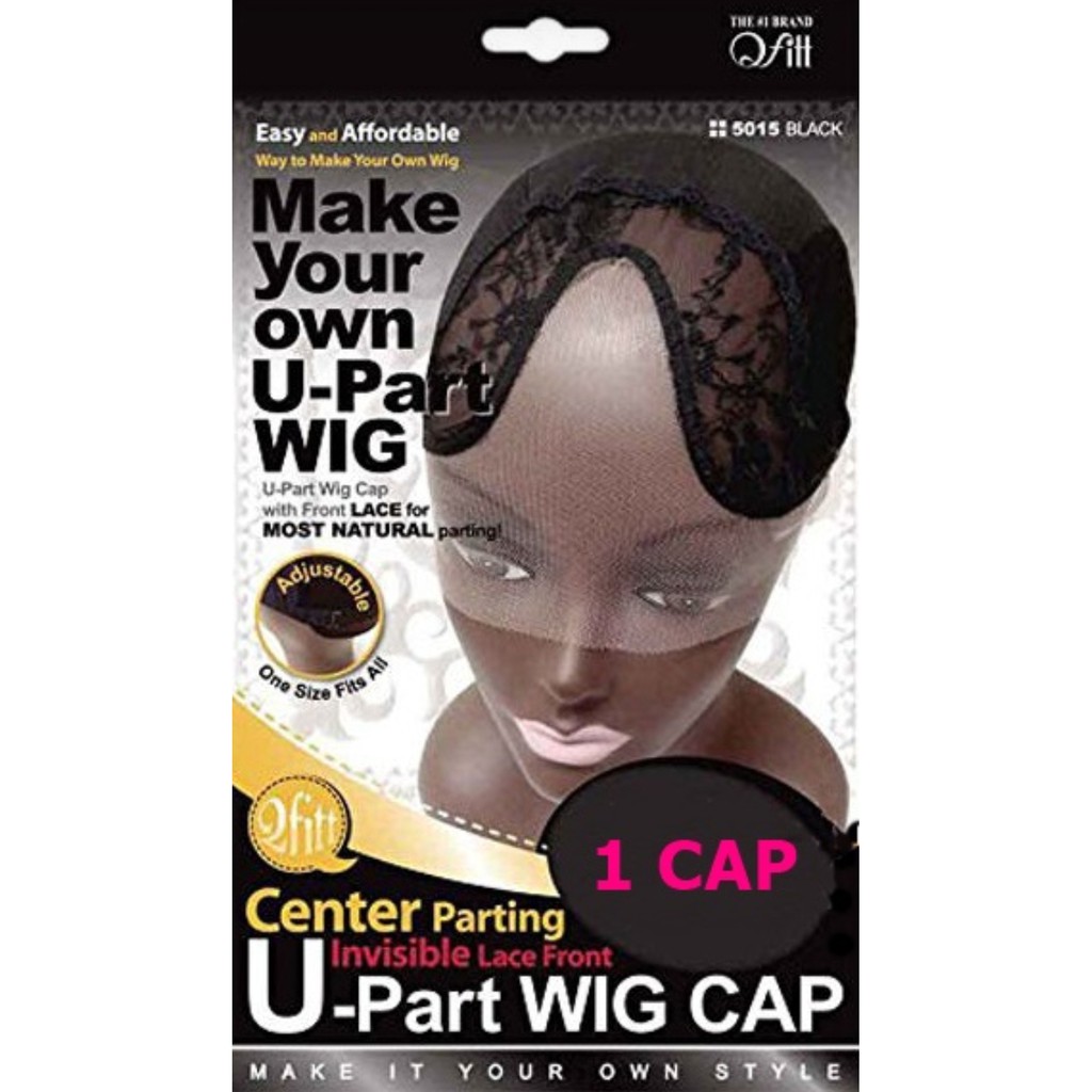 lace front u part wig cap