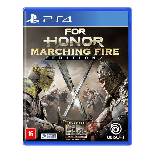 Jogo For Honor Marching Fire Edition -ps4 Mídia Física Usado
