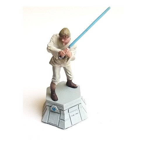 Miniatura Luke Skywalker Xadrez Coleção Star Wars - Deagostini