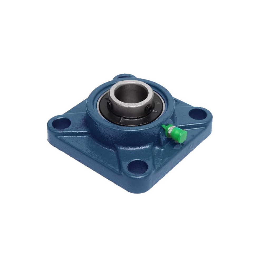 Mancal Quadrado Flange F209 + Rolamento Ucf209 Eixo 45mm