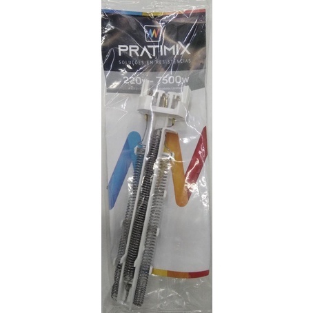 Resistência para Ducha Advanced / Turbo e Top Jet Eletrônica 220v -7500w -  Pratimix