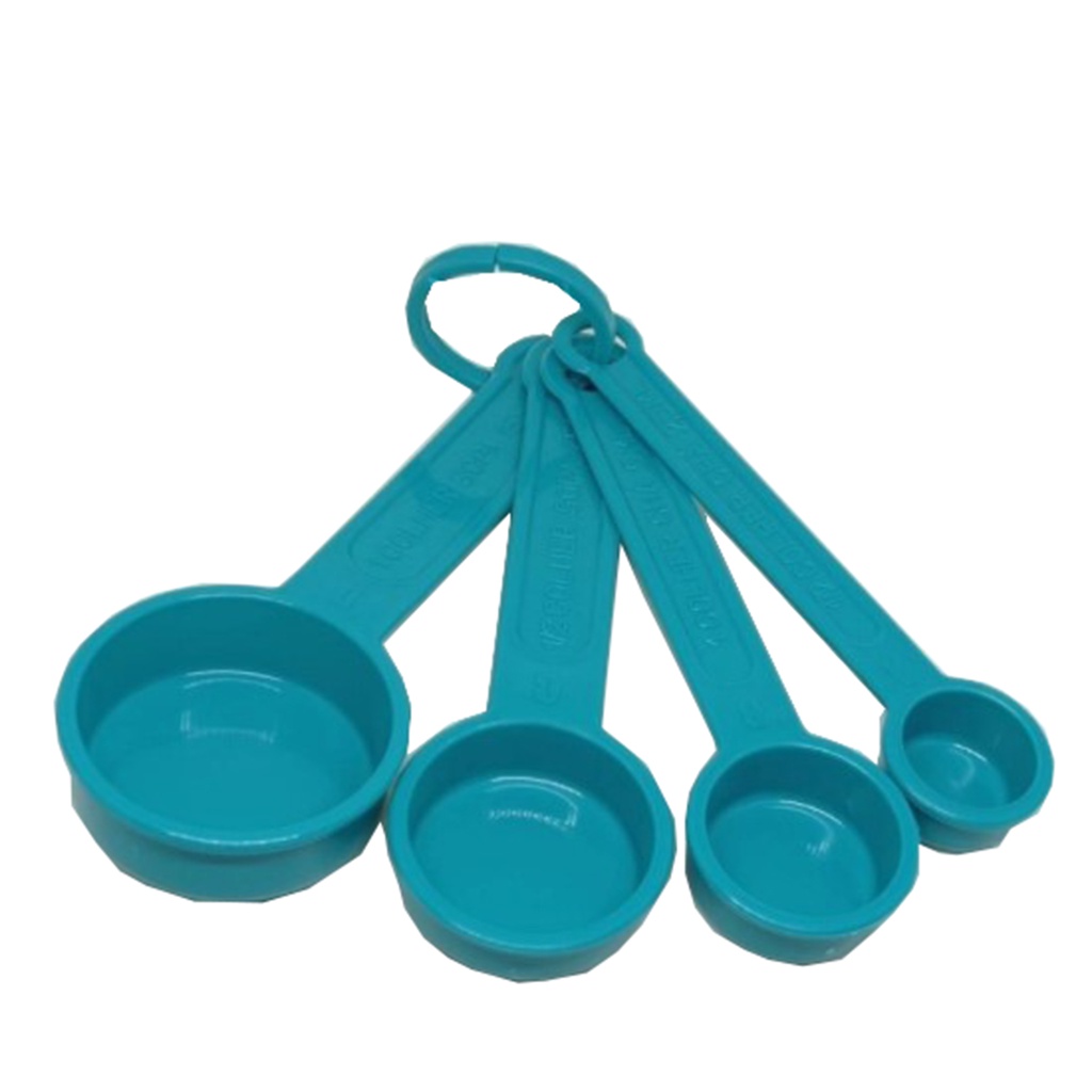 medidor de colher barato varias cores delta util com 4 tamanhos de medidor