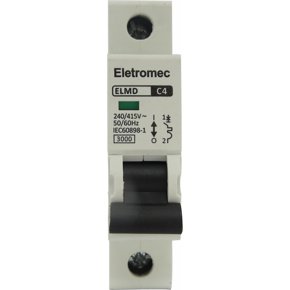 Disjuntor Mini Din 1 Polo 4A Curva C 3Ka 230/400V em Oferta na Shopee