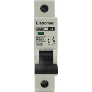 Disjuntor Mini Din 1 Polo 4A Curva C 3Ka 230/400V em Oferta na Shopee