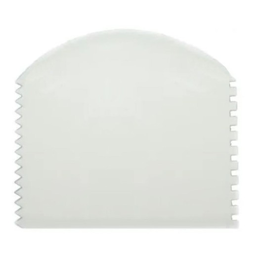 4 Raspador Espátula Plástica 4 Faces Para Confeito Branca e padeiros em Oferta na Shopee