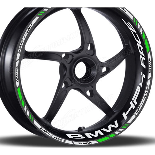 Friso + Adesivo Interno Refletivo Roda M6 Moto Bmw Hp4 Race