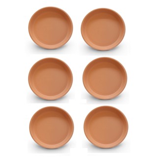 6x Pratos de Barro Para vaso de Planta 20 cm Redondo Feito a mão - Excelente Acabamento em Oferta na Shopee