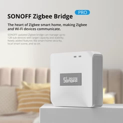 Dispositivos SONOFF ZB Bridge-P Smart Home 3.0 PRO Controle Remoto ZigBee E Wi-Fi Em eWeLink APP Até 128 Sub-device