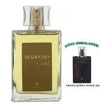 Perfume Masculino Traduções Gold Nº28 Hinode Nova Embalagem