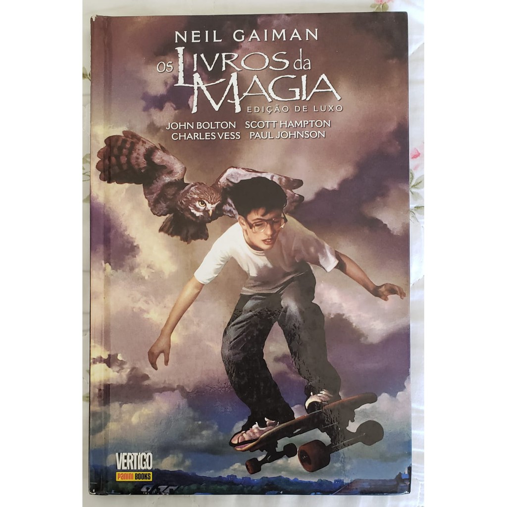 Os Livros Da Magia Neil Gaiman Panini Shopee Brasil