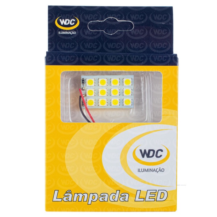 LÂMPADA LED UNIVERSAL TORPEDO (PLACA 12 LEDS 5050) em Oferta na Shopee