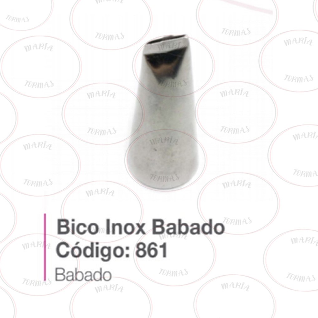 Bico de Confeitar Inox Babado