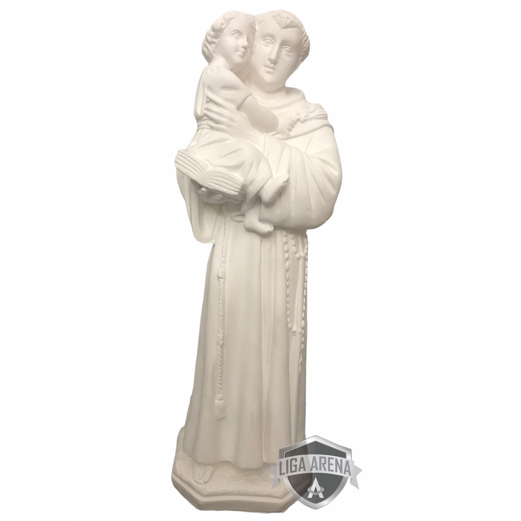 Imagem de Santo Antônio de 40 cm em Gesso Cru