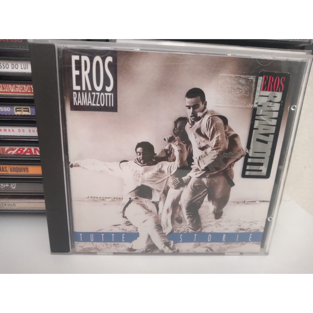 Cd Eros Ramazzotti Tutte Storie Shopee Brasil