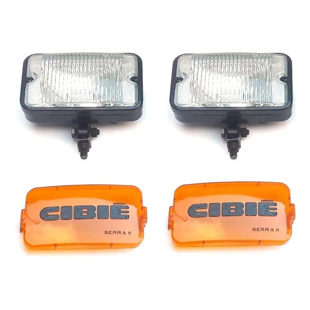 Farol Milha Capa Cibie Serra Ii 2 Auxiliar Chevette Corcel Maverick Kadett Monza Dodge