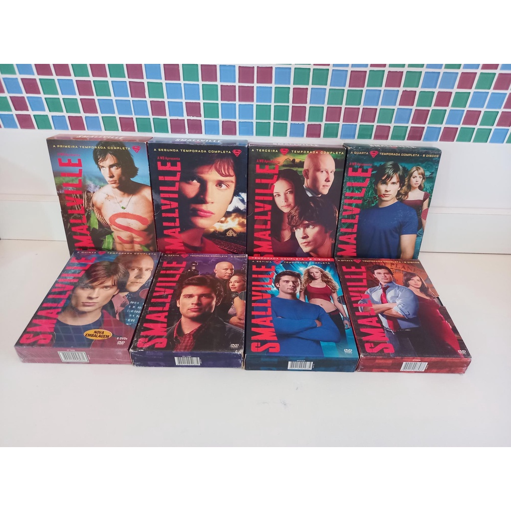 Coleção Dvds Série Smallville 1ª A 10ª Temporadas Completas
