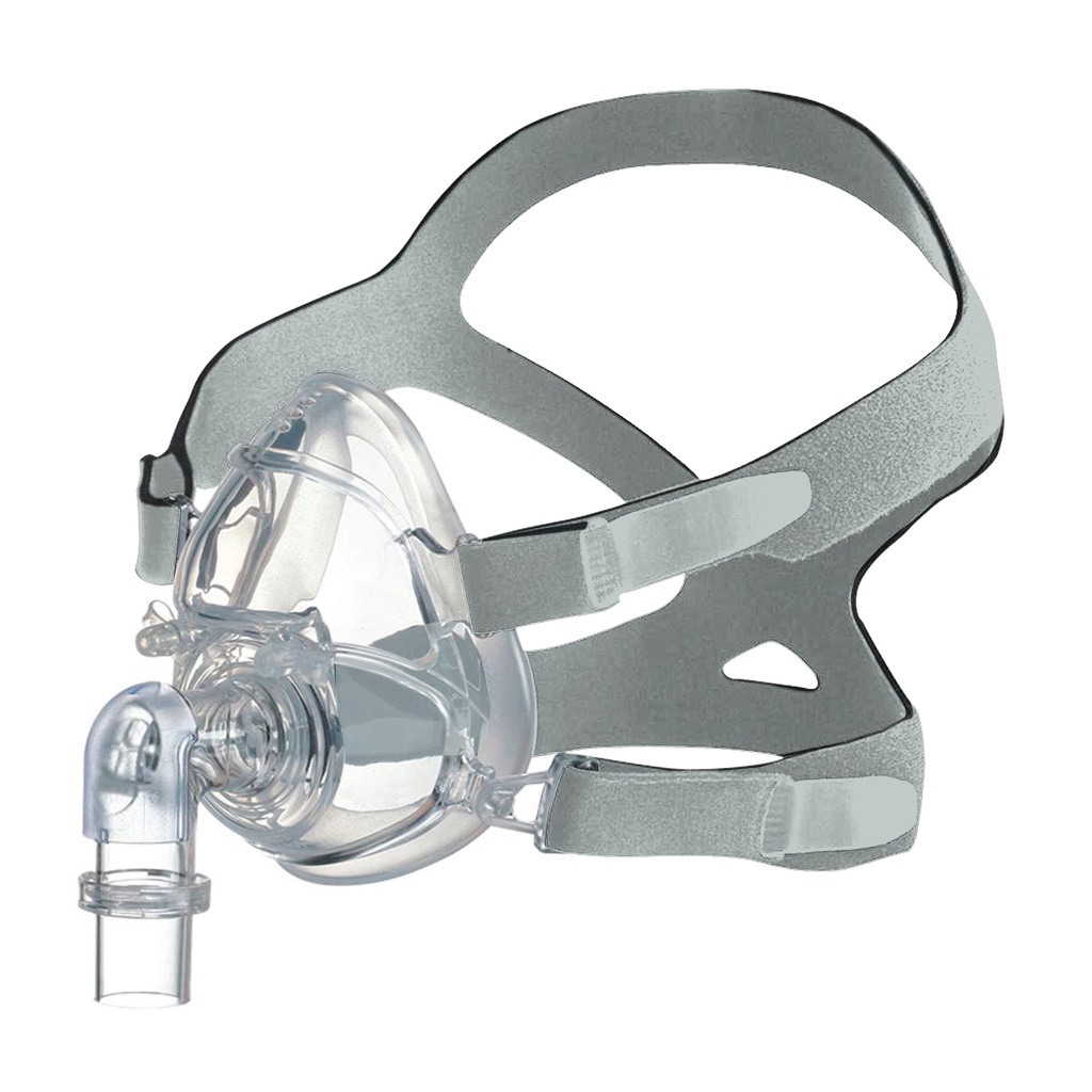 Máscara Facial Full Face Cpap Bipap Vni Ventilação Completa
