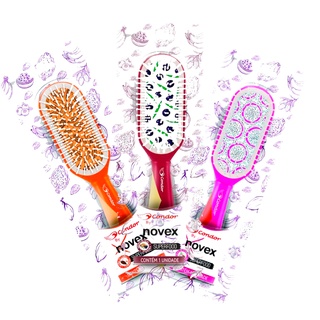 Escova Para Cabelos Condor By Novex Superfoods Retangular