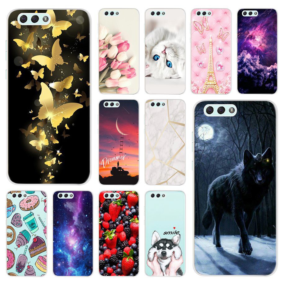 Asus Zenfone 4 ZE554KL Case Cute Printed Butterfly Wolf Soft Silicone Phone Case Asus ZE554KL Z01KD Z01KDA Z01KS Cover
