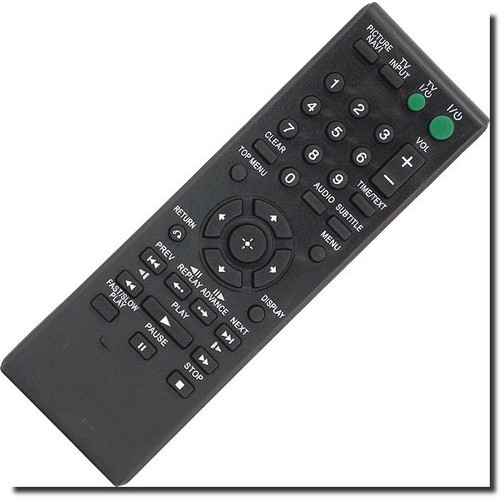 Controle Remoto de Dvd para Sony Dvp Sr 320 Dvpsr320