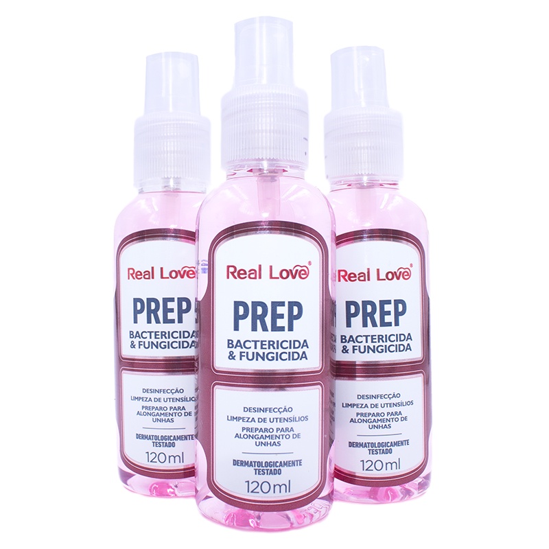 Prep Higienizador de Unhas - Real Love em Oferta na Shopee