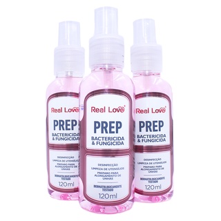 Prep Higienizador de Unhas para Manicures Profissionais de Unhas Gel Acrigel Alongamento - Real Love