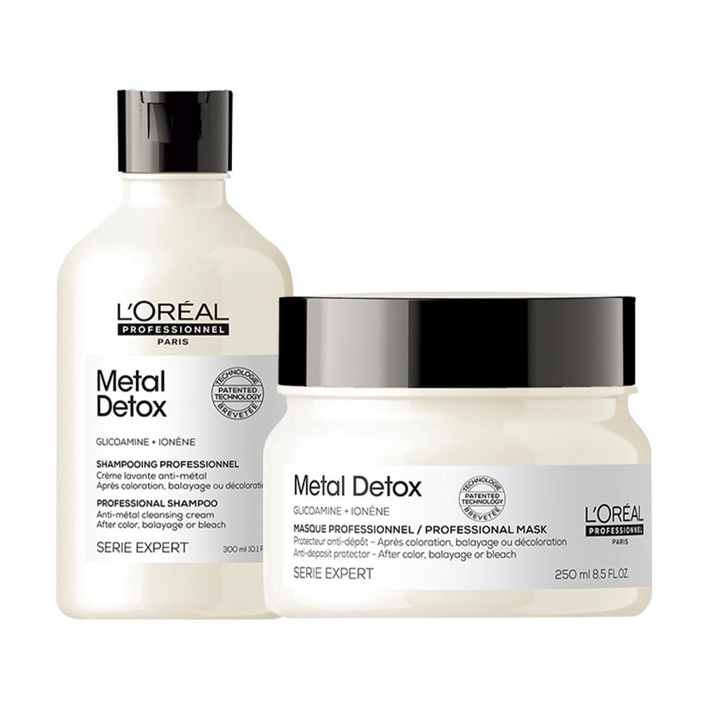 Kit L'Oréal Professionnel Metal Detox - Sh 300ml + Másc 250g - Beauty