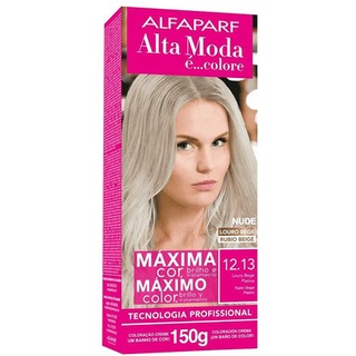 Tintura de Cabelo Alfaparf 12.13 Loiro Bege Platinado 150g.