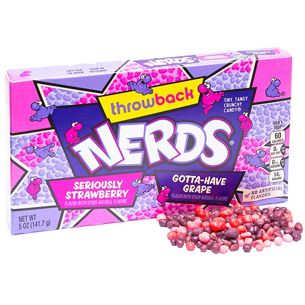 Wonka Nerds Seriously Strawberry & Gotta Have Grape - Morango e Uva - 141.7g
