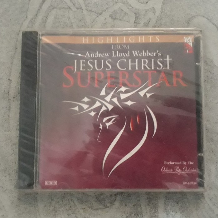 CD HIGHLIGHTS FROM ANDREW LLOYD WEBBER'S JESUS CHRIST SUPERSTAR - EM ÓTIMO ESTADO